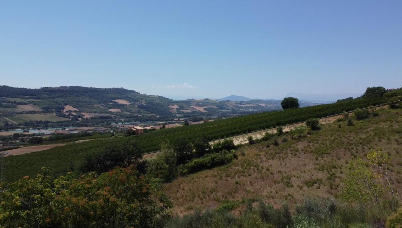 Agriturismo Montemaggio Lapedona Exteriör bild