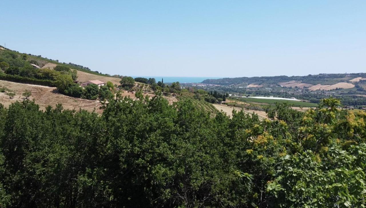 Agriturismo Montemaggio Lapedona Exteriör bild