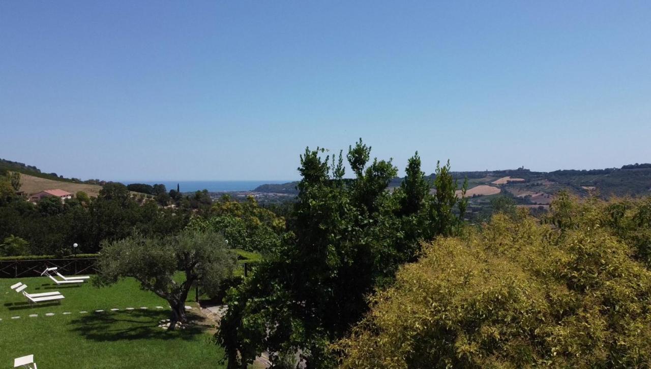 Agriturismo Montemaggio Lapedona Exteriör bild
